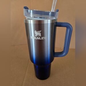 Stanley Navy and Silver Travel Mug